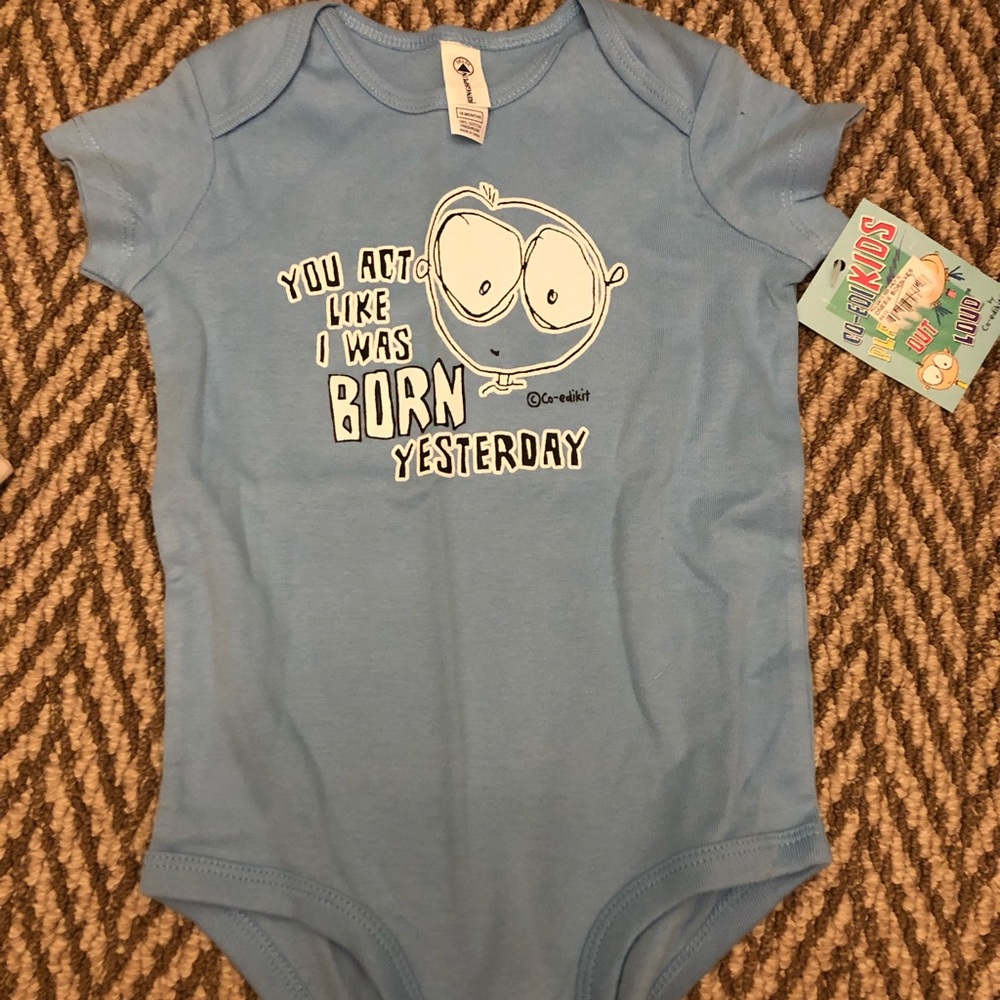 Co-Edikit Baby Onesies Size 18 Mos. BRAND NEW.